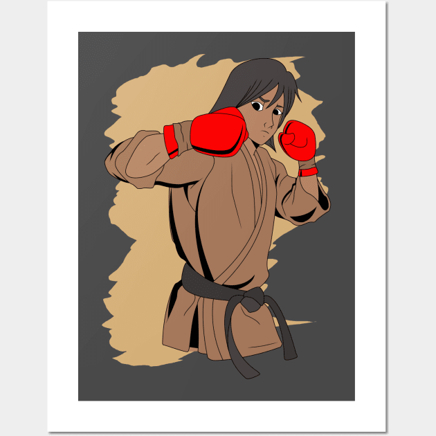 Fighter MMA Wall Art by 7Guerreiros